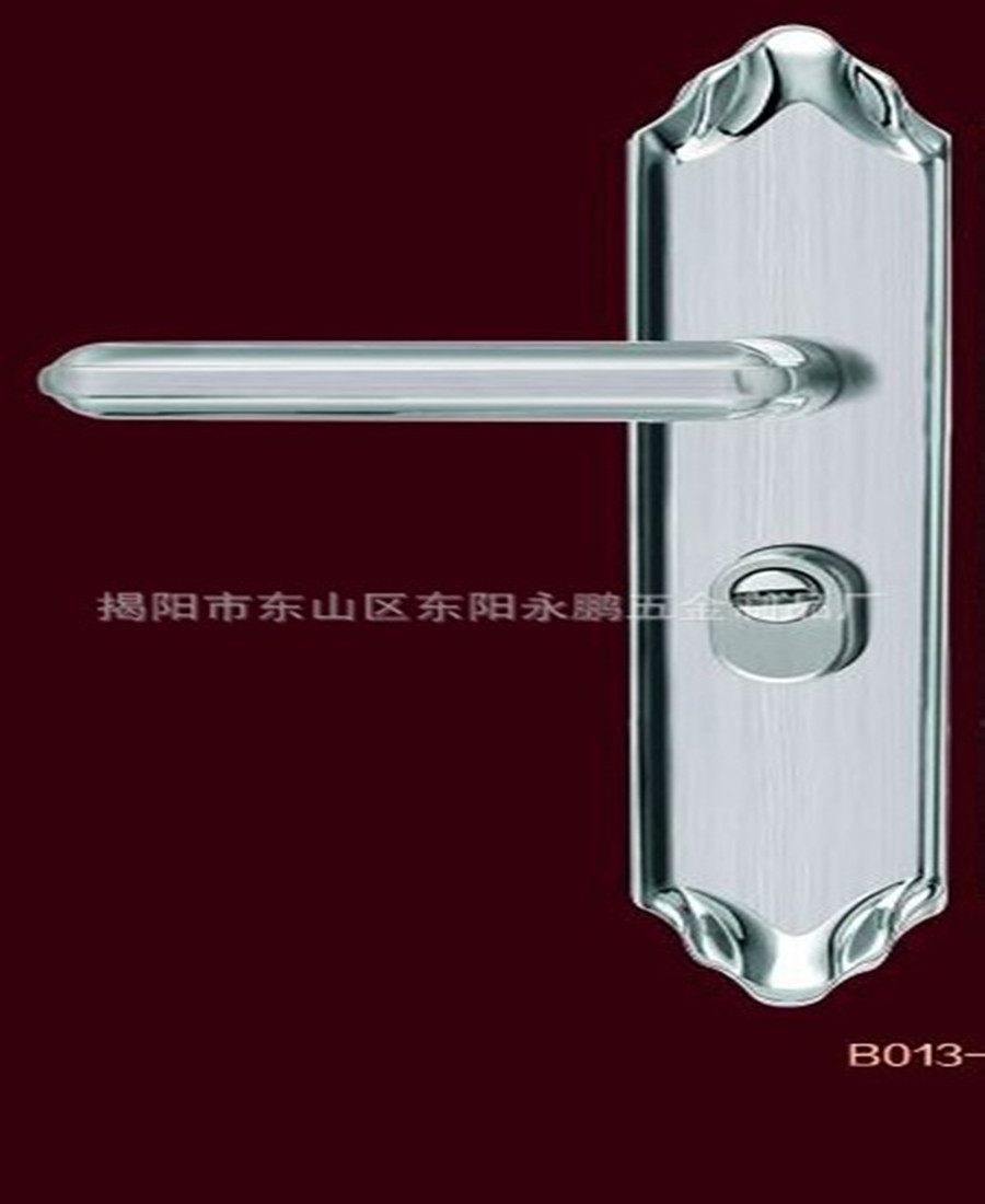 门业图片-门锁永鹏执手不锈钢门锁，防盗锁A010-B013A010-B013图片